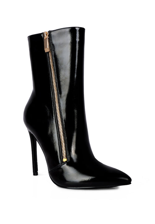 High Heeled Ankle Boots