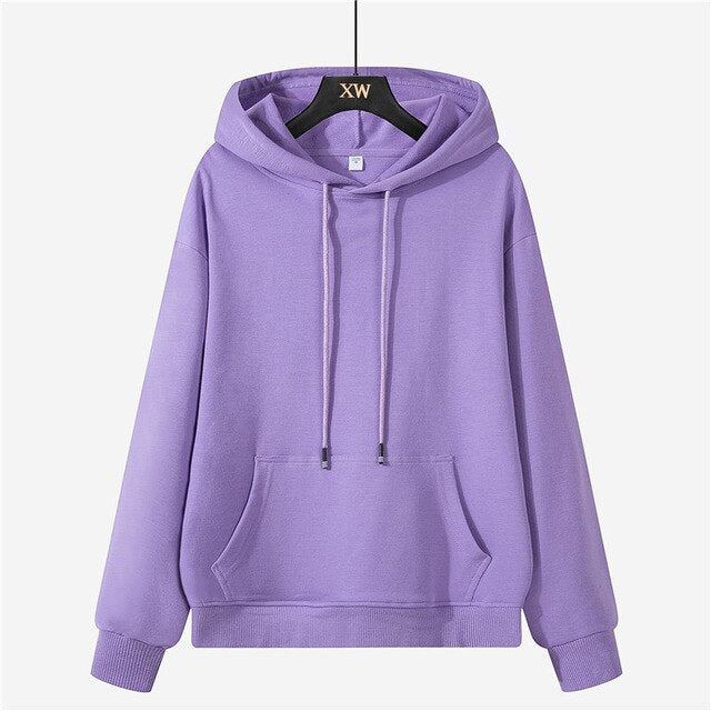 Autumn Winter Fleece Oversized Hoodies