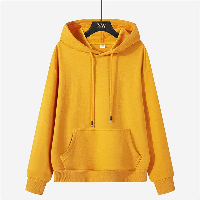 Autumn Winter Fleece Oversized Hoodies