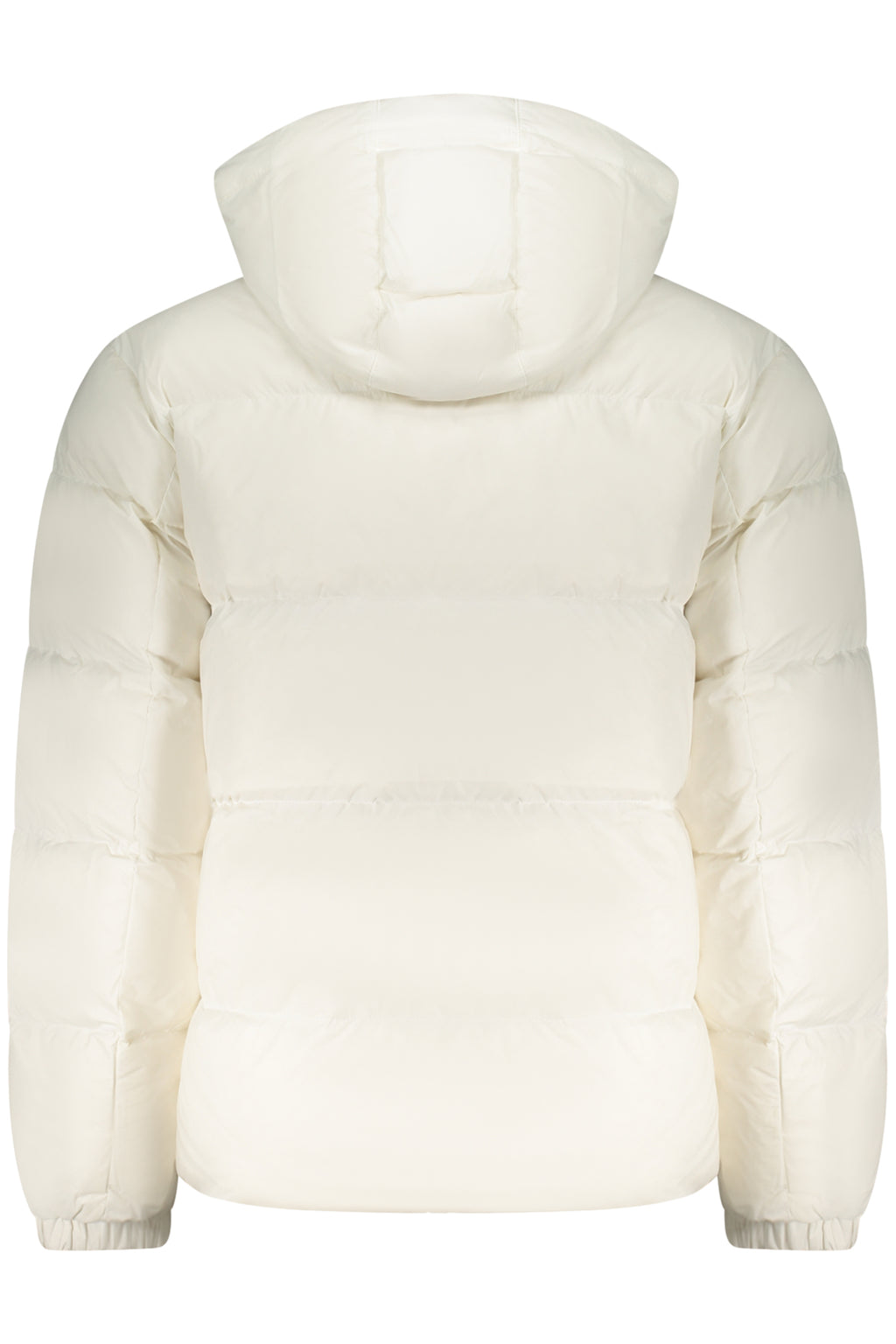 TOMMY HILFIGER MEN'S WHITE PUFFER JACKET